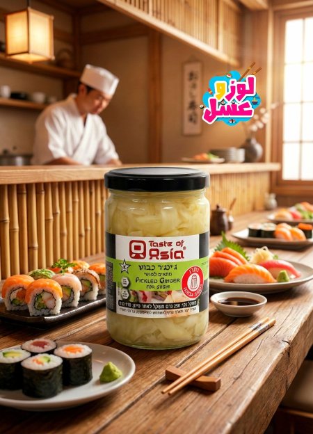 ​زنجبيل مخلل (أبيض)